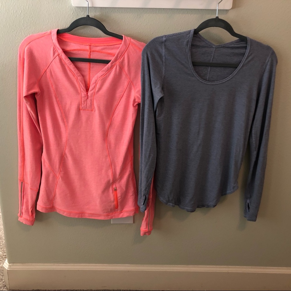 Lululemon long sleeve duo